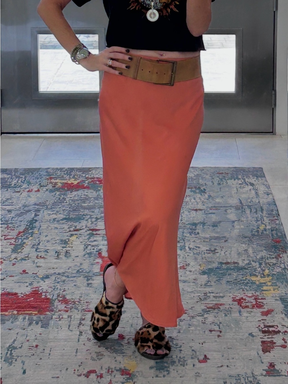 Johnny Becca Long Slip Skirt